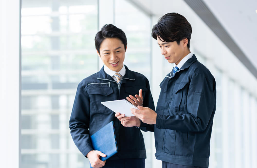 社員の集合写真